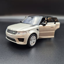 Load image into Gallery viewer, Explorafind 2022 Range Rover Sport Silver 1:32 Die Cast Car