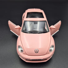 Load image into Gallery viewer, Explorafind 2010 Volkswagen New Beetle Pink 1:32 Die Cast Car