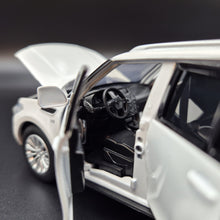 Load image into Gallery viewer, Explorafind 2023 Nissan Patrol Y62 White 1:32 Die Cast Car