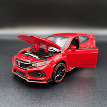 Load image into Gallery viewer, Explorafind 2021 Honda Civic Type R Red 1:32 Die Cast Car