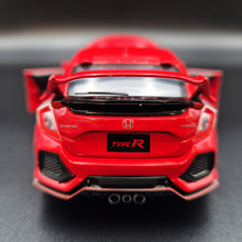 Load image into Gallery viewer, Explorafind 2021 Honda Civic Type R Red 1:32 Die Cast Car