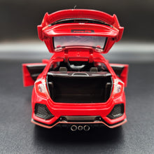 Load image into Gallery viewer, Explorafind 2021 Honda Civic Type R Red 1:32 Die Cast Car