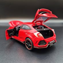 Load image into Gallery viewer, Explorafind 2021 Honda Civic Type R Red 1:32 Die Cast Car
