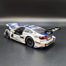 Load image into Gallery viewer, Explorafind 2019 BMW M4 DTM Touring Car White/Blue 1:32 Die Cast Car - Martin Tomczyk