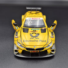 Load image into Gallery viewer, Explorafind 2019 BMW M4 DTM Touring Car Yellow 1:32 Die Cast Car - Timo Glock