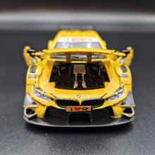 Load image into Gallery viewer, Explorafind 2019 BMW M4 DTM Touring Car Yellow 1:32 Die Cast Car - Timo Glock