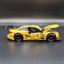 Load image into Gallery viewer, Explorafind 2019 BMW M4 DTM Touring Car Yellow 1:32 Die Cast Car - Timo Glock