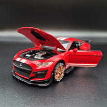 Load image into Gallery viewer, Explorafind 2022 Ford Mustang Shelby GT500 Red 1:32 Die Cast Car