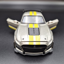 Load image into Gallery viewer, Explorafind 2022 Ford Mustang Shelby GT500 Grey 1:32 Die Cast Car