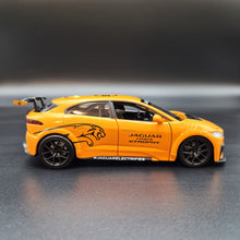 Load image into Gallery viewer, Explorafind 2019 Jaguar I-Pace e-Trophy Orange 1:32 Die Cast Car