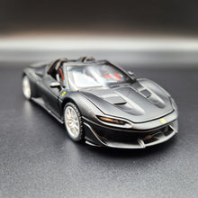 Load image into Gallery viewer, Explorafind 2018 Ferrari J50 Satin Black 1:32 Die Cast Car