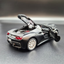 Load image into Gallery viewer, Explorafind 2018 Ferrari J50 Satin Black 1:32 Die Cast Car