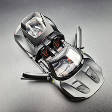 Load image into Gallery viewer, Explorafind 2018 Ferrari J50 Satin Black 1:32 Die Cast Car