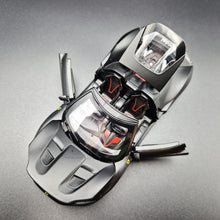 Load image into Gallery viewer, Explorafind 2018 Ferrari J50 Satin Black 1:32 Die Cast Car