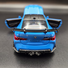 Load image into Gallery viewer, Explorafind 2023 BMW M4 G82 Coupe Blue 1:32 Die Cast Car