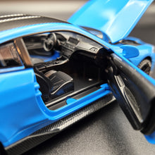 Load image into Gallery viewer, Explorafind 2023 BMW M4 G82 Coupe Blue 1:32 Die Cast Car