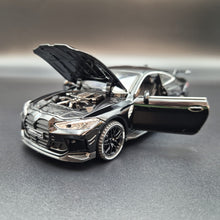 Load image into Gallery viewer, Explorafind 2023 BMW M4 G82 Coupe Black 1:32 Die Cast Car