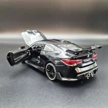 Load image into Gallery viewer, Explorafind 2023 BMW M4 G82 Coupe Black 1:32 Die Cast Car
