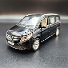 Load image into Gallery viewer, Explorafind 2021 Mercedes-Benz V-Class V260 Black 1:36 Die Cast Van
