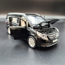 Load image into Gallery viewer, Explorafind 2021 Mercedes-Benz V-Class V260 Black 1:36 Die Cast Van