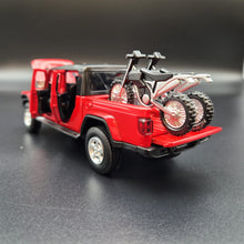 Load image into Gallery viewer, Explorafind 2022 Jeep Gladiator Rubicon Red 1:32 Die Cast Car