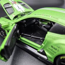 Load image into Gallery viewer, Explorafind 2018 Bentley Continental GT3 Satin Green 1:32 Die Cast Car
