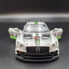 Load image into Gallery viewer, Explorafind 2018 Bentley Continental GT3 Silver 1:32 Die Cast Car