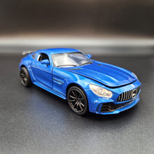 Load image into Gallery viewer, Explorafind 2019 Mercedes-Benz GT Blue 1:32 Die Cast Car