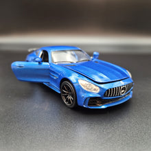 Load image into Gallery viewer, Explorafind 2019 Mercedes-Benz GT Blue 1:32 Die Cast Car