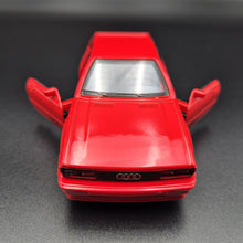 Load image into Gallery viewer, Explorafind 1982 Audi Quattro Red 1:36 Die Cast Car