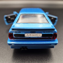 Load image into Gallery viewer, Explorafind 1982 Audi Quattro Blue 1:36 Die Cast Car