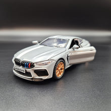 Load image into Gallery viewer, Explorafind 2023 BMW M8 Manhart MH8 800 Grey 1:32 Die Cast Car