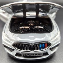 Load image into Gallery viewer, Explorafind 2023 BMW M8 Manhart MH8 800 Grey 1:32 Die Cast Car