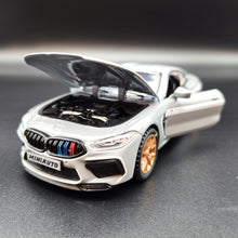 Load image into Gallery viewer, Explorafind 2023 BMW M8 Manhart MH8 800 Grey 1:32 Die Cast Car