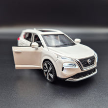 Load image into Gallery viewer, Explorafind 2023 Nissan X-Trail White 1:32 Die Cast Car