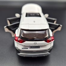 Load image into Gallery viewer, Explorafind 2023 Nissan X-Trail White 1:32 Die Cast Car
