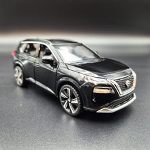 Load image into Gallery viewer, Explorafind 2023 Nissan X-Trail Black 1:32 Die Cast Car