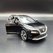 Load image into Gallery viewer, Explorafind 2023 Nissan X-Trail Black 1:32 Die Cast Car
