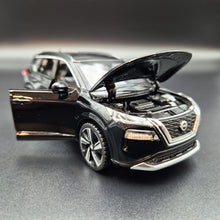 Load image into Gallery viewer, Explorafind 2023 Nissan X-Trail Black 1:32 Die Cast Car