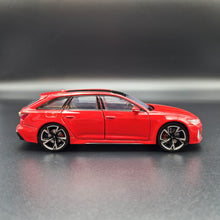 Load image into Gallery viewer, Explorafind 2022 Audi RS6 Avant Red 1:32 Die Cast Car