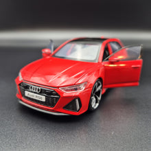 Load image into Gallery viewer, Explorafind 2022 Audi RS6 Avant Red 1:32 Die Cast Car