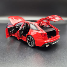 Load image into Gallery viewer, Explorafind 2022 Audi RS6 Avant Red 1:32 Die Cast Car