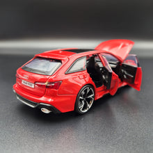 Load image into Gallery viewer, Explorafind 2022 Audi RS6 Avant Red 1:32 Die Cast Car
