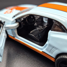 Load image into Gallery viewer, Explorafind 2013 Chevrolet Camaro SS Gulf Blue 1:43 Die Cast Car
