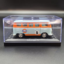 Load image into Gallery viewer, Explorafind 1967 Volkswagen T1 Van Gulf Blue 1:38 Die Cast Van