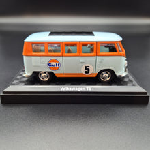 Load image into Gallery viewer, Explorafind 1967 Volkswagen T1 Van Gulf Blue 1:38 Die Cast Van