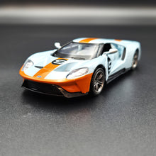 Load image into Gallery viewer, Explorafind 2017 Ford GT Gulf Blue 1:42 Die Cast Car