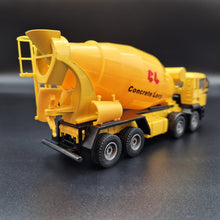 Load image into Gallery viewer, Explorafind 2009 MAN TGS 8x4 Style Cement Mixer Truck Yellow 1:50 Die Cast Truck