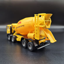 Load image into Gallery viewer, Explorafind 2009 MAN TGS 8x4 Style Cement Mixer Truck Yellow 1:50 Die Cast Truck