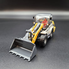 Load image into Gallery viewer, Explorafind Compact Wheeled Loader Yellow 1:50 Die Cast